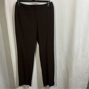 Worthington Works Stretch Separates Brown Slacks Size 6‎